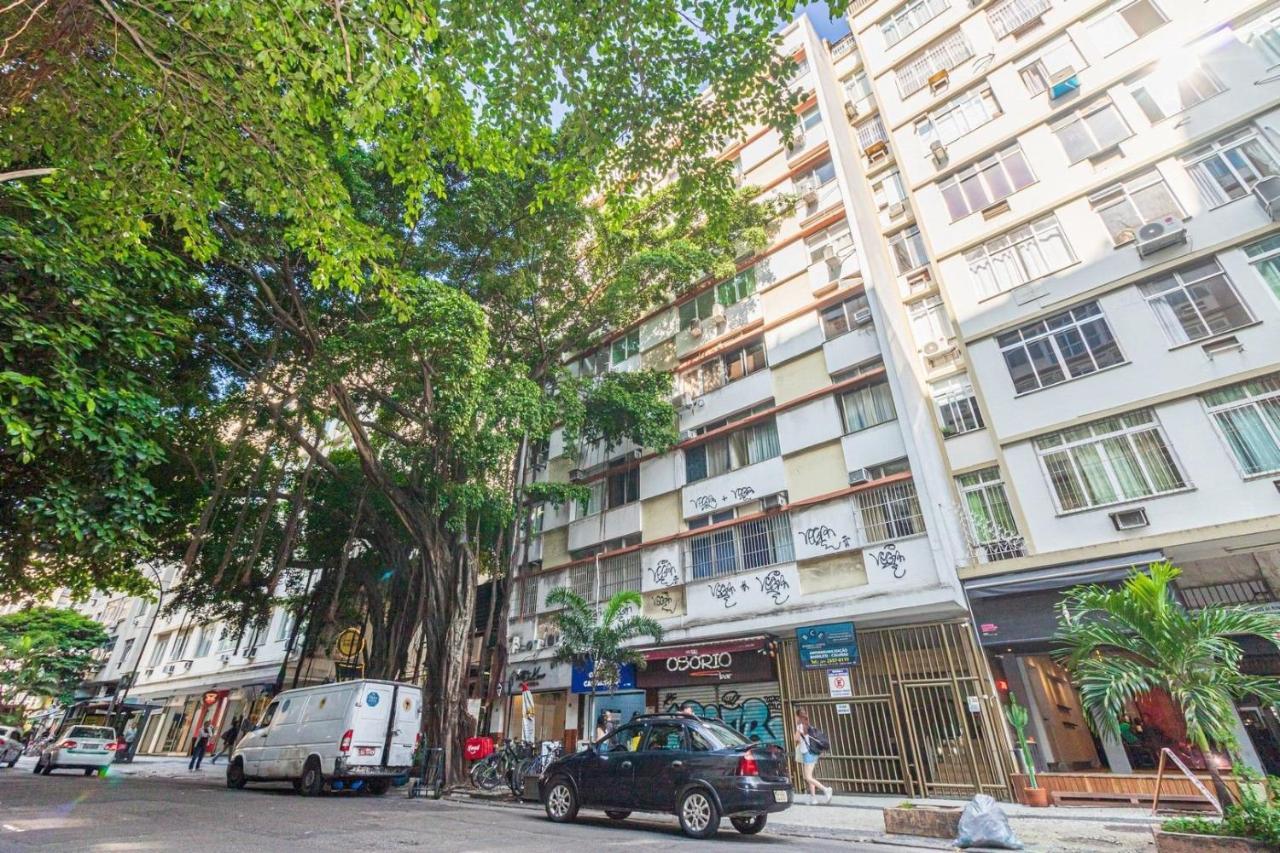 Rj01 Loft 200M Da Praia Posto 8 Arpoador Rio de Janeiro Bagian luar foto
